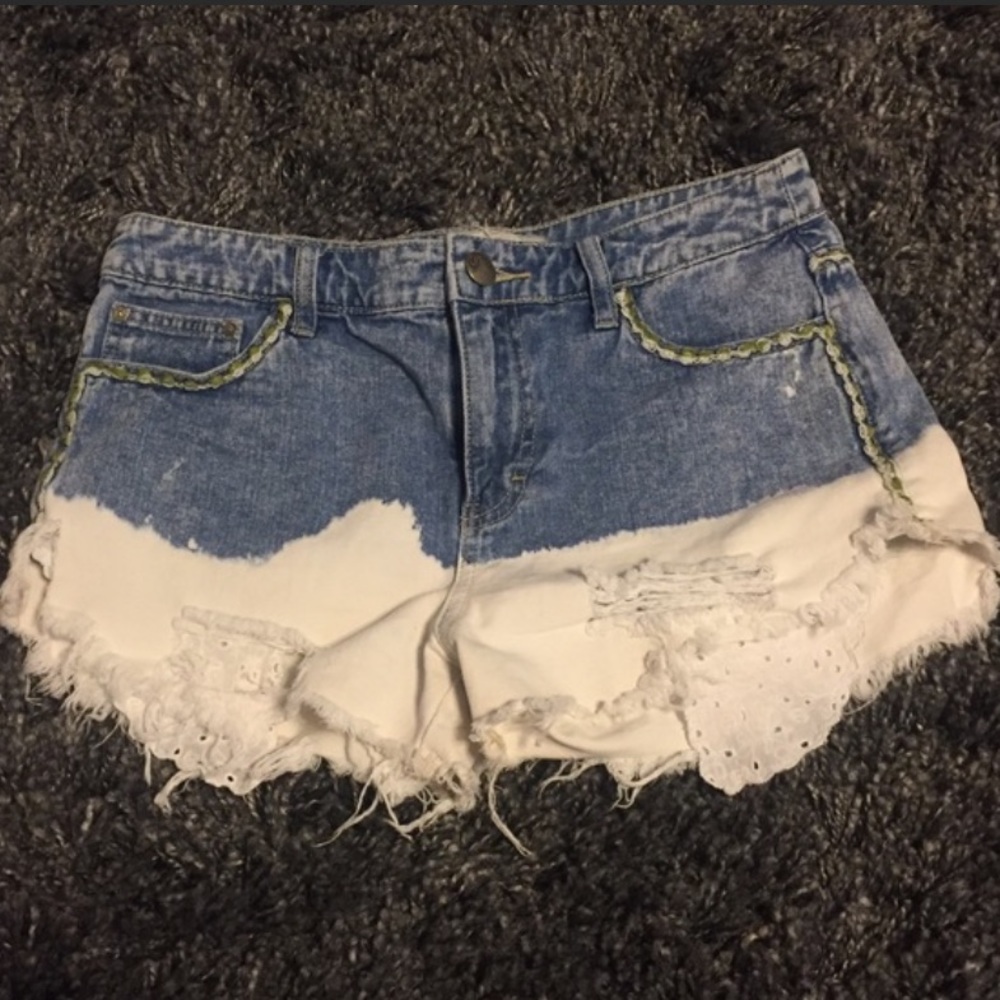 Free People Denim Shorts
